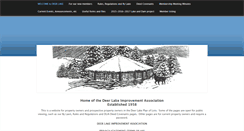 Desktop Screenshot of deerlake.org